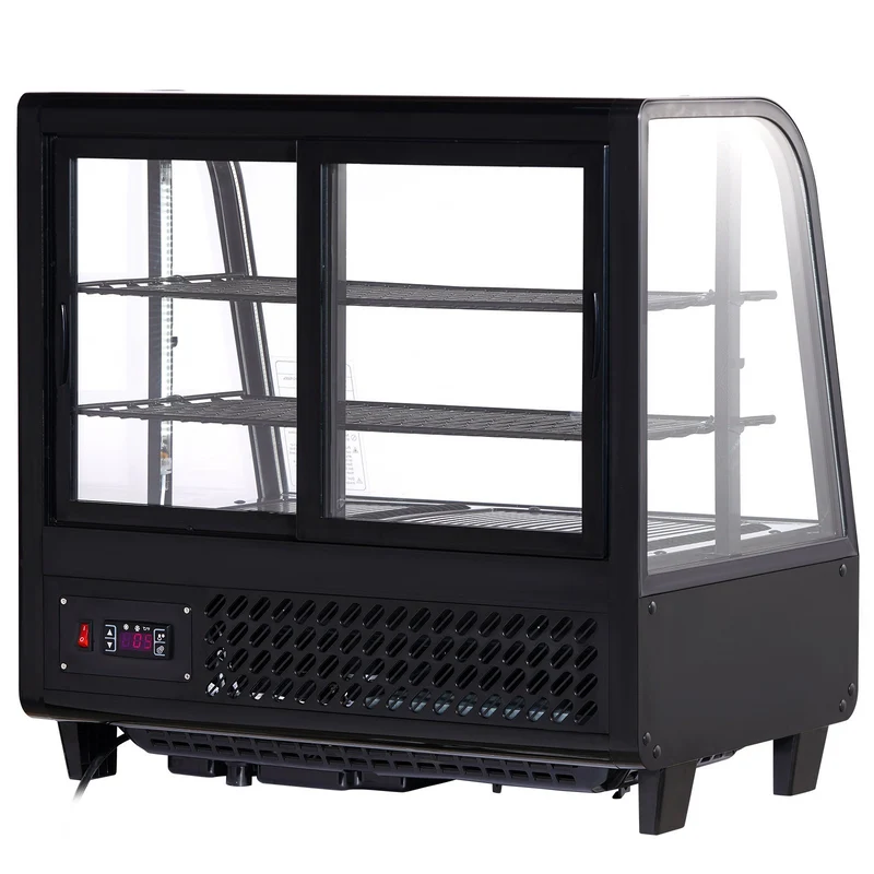 VEVOR Vitrina Refrigerada 100L Para Uso Profesional Portátil