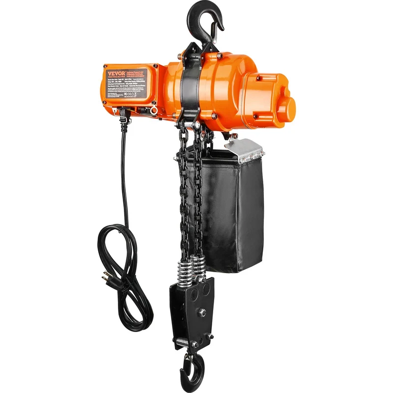 VEVOR Polipasto Eléctrico De Cadena 2200lb 120V 20pies Pro