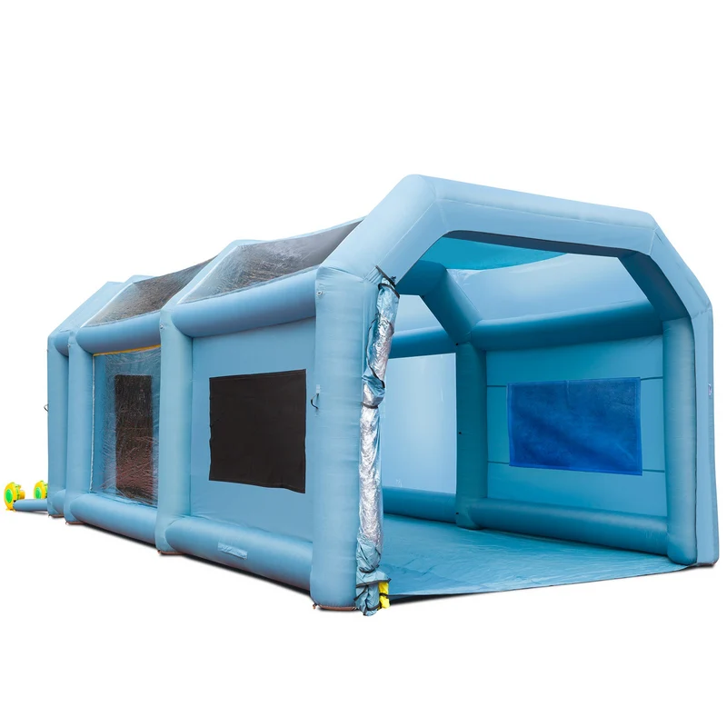 VEVOR Cabina Inflable Para Pintura 26x15x11ft 750W 950W Pro