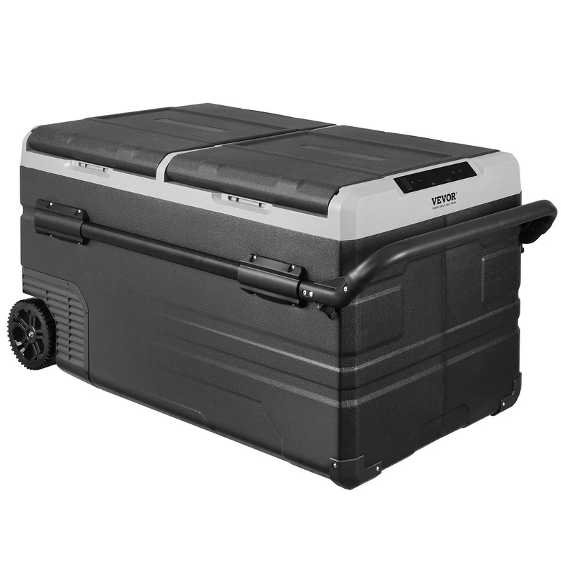 VEVOR Refrigerador Portátil Para Auto 115L 24V 240V Uso Rudo