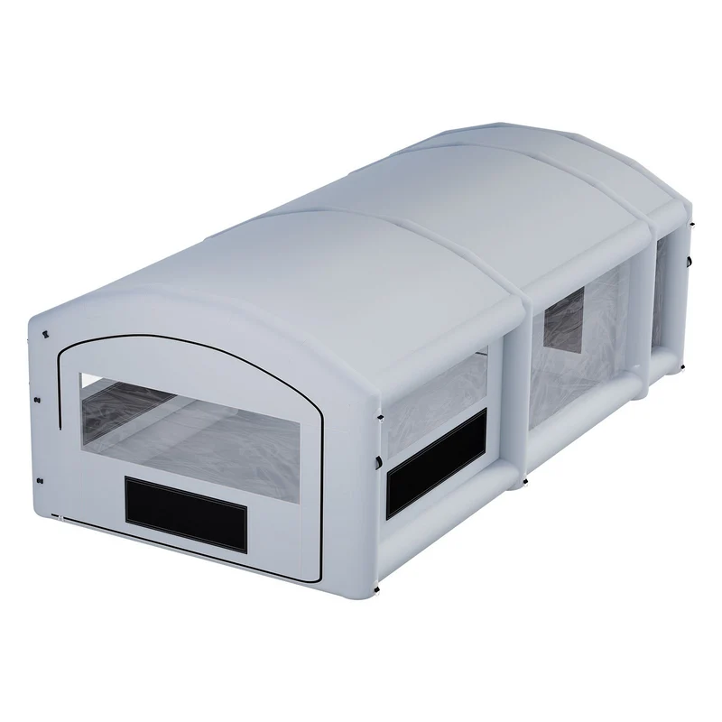 VEVOR Cabina Inflable Para Pintura 28x15x10pies 750W 950W Us