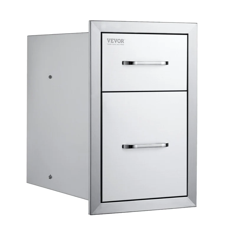Cajones para cocina exterior VEVOR 33 cm 13 x 51,8 20,4 52,8