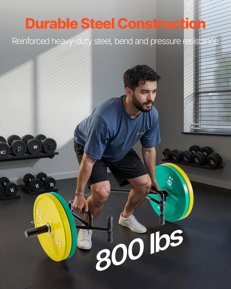 VEVOR barra trap bar marco extremos 2 pulgadas 363 kg 800 lb