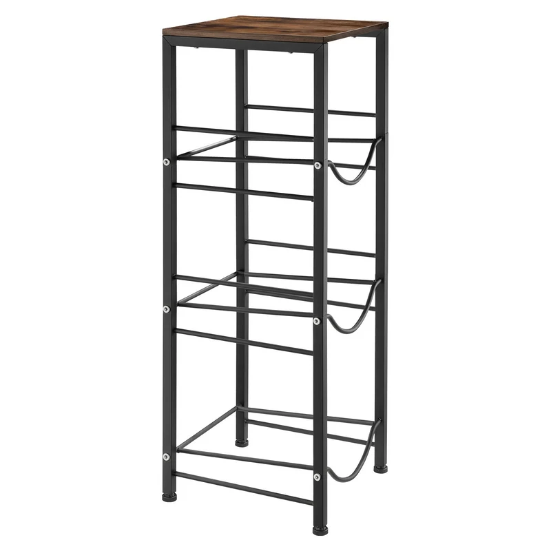 Soporte para garrafones VEVOR 4 niveles 3 3 5 tipo rack alta