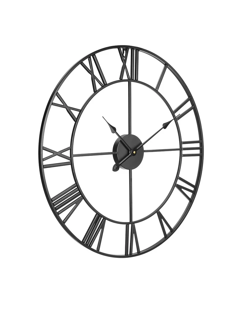 Reloj de pared VEVOR 61 cm 24 pulgadas números romanos sala