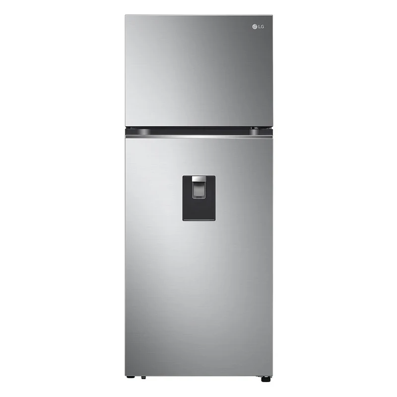 Refrigeradora Inverter LG VT38WPP | 14 pies cúbicos | Dispensador | Top Mount | Color Plateado