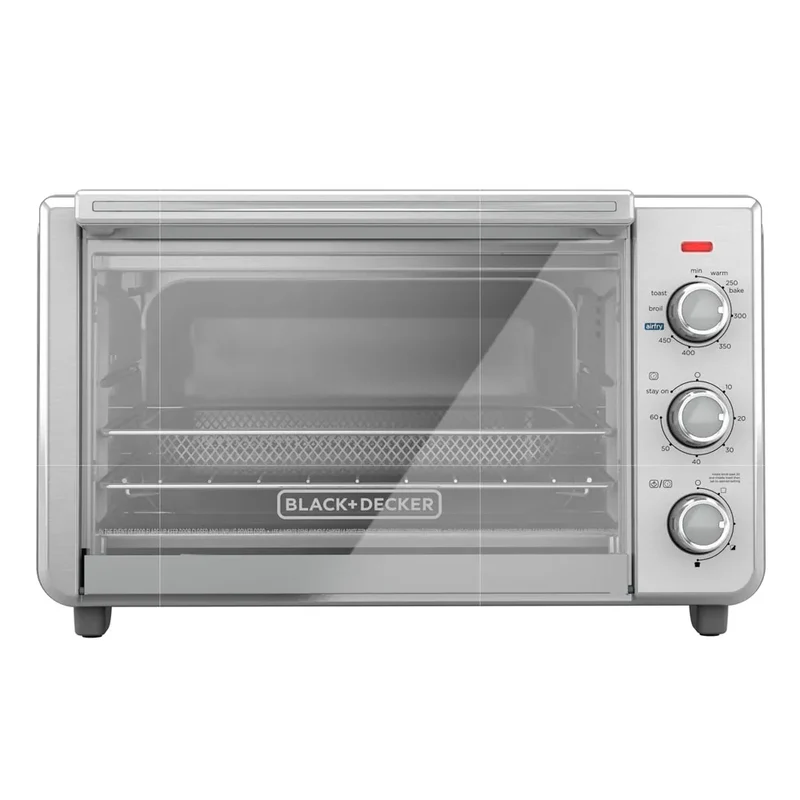 Horno Tostador Black & Decker Crisp N Bake TO3217SS | Tosta, Hornea y Frie