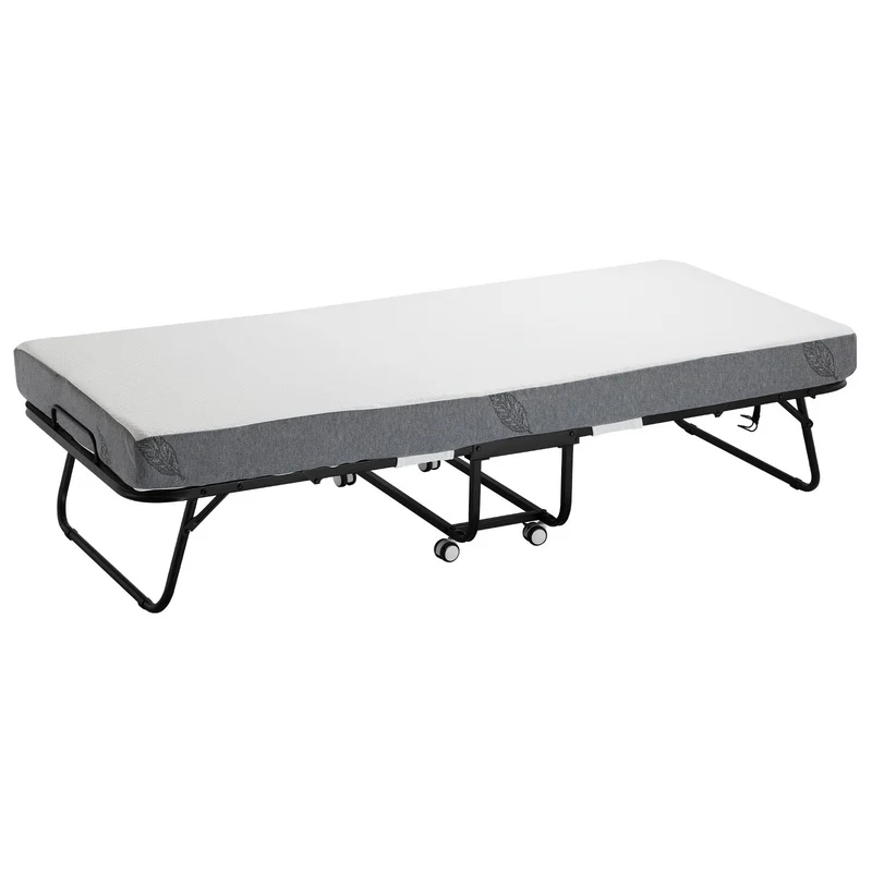 Cama plegable VEVOR 79 cm x 190 colchón 13 espuma portátil e