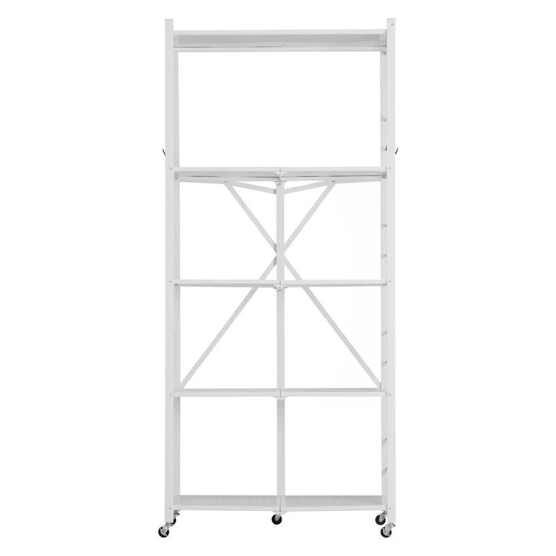 Estantería plegable de 5 niveles VEVOR 81 cm x 35,5 182 5 4