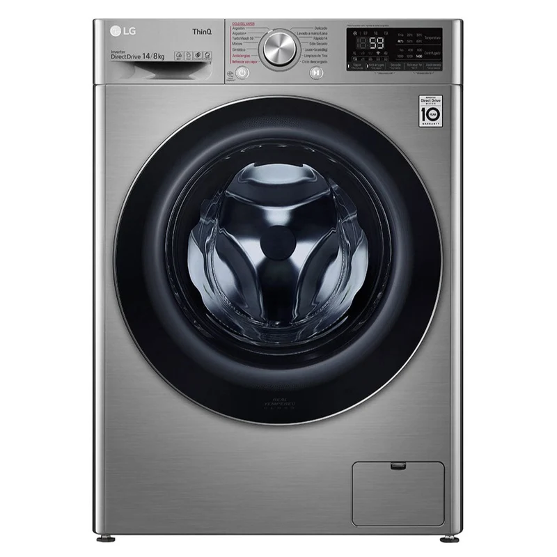 Lavadora Secadora LG WD14VV3S6C | 2 en 1 | Eléctrica | Inverter | 14 Kg | Carga Frontal