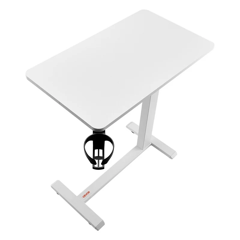 Mesa auxiliar para cama VEVOR mesita noche móvil 4 ajustable