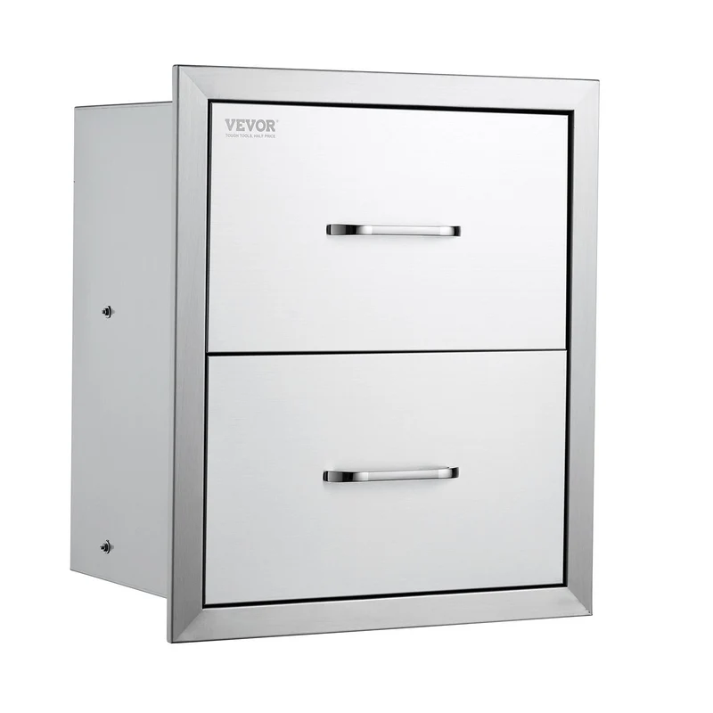 Cajones para cocina exterior VEVOR 45 cm ancho x 51 31 acero