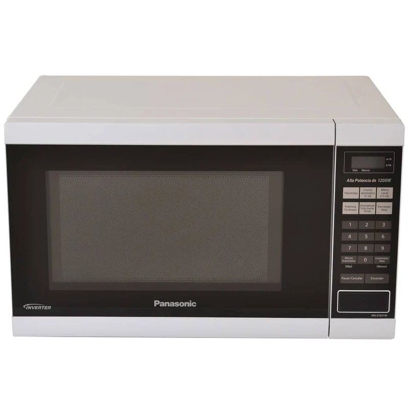 Microondas Panasonic NN-ST651WRBH | Inverter | 1.2 pies cúbicos | 1200W