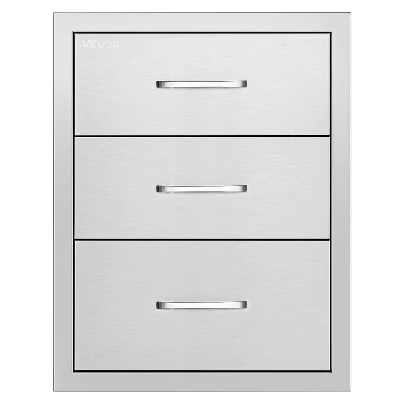 Cajones para cocina exterior VEVOR 46 cm ancho x 59 59 acero