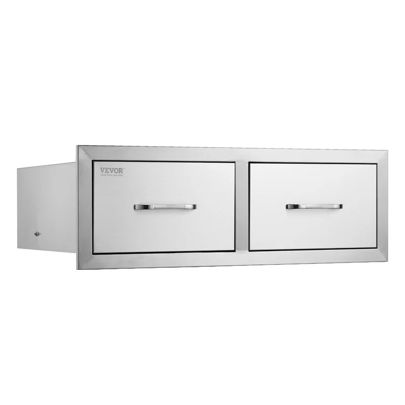 Cajones para cocina exterior VEVOR 76 cm ancho x 25 51 acero