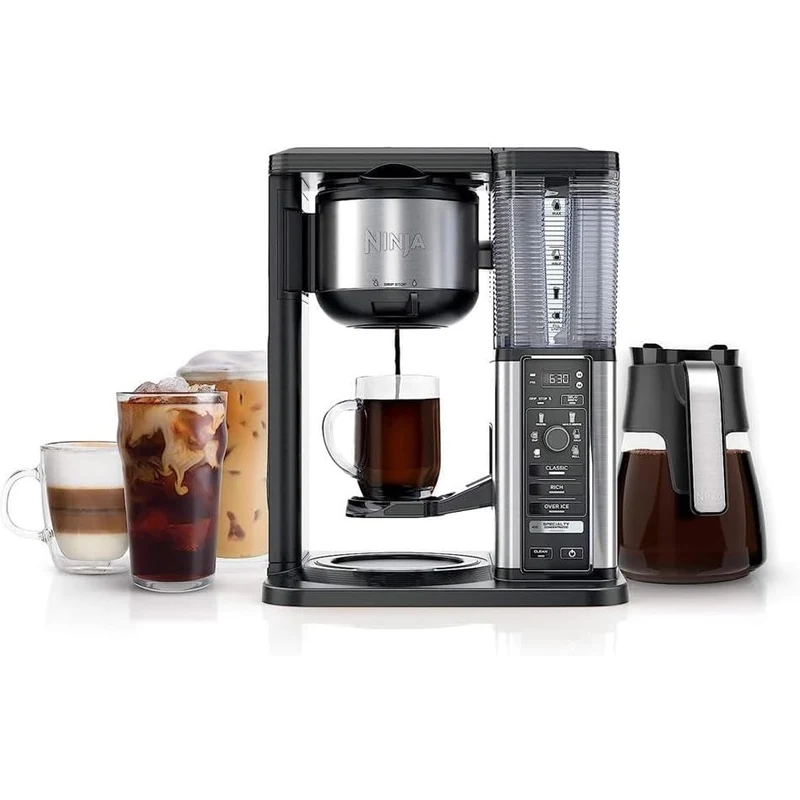 Cafetera Ninja Specialty CM401 | 10 tazas | 4 Estilos | Jarra de Vidrio