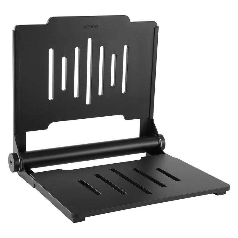 Asiento de ducha plegable VEVOR pared banco 45 cm baño acero