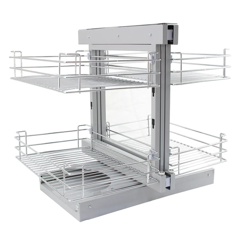 Cestos de Acero Inoxidable 80-90cm, Mano Izquierda