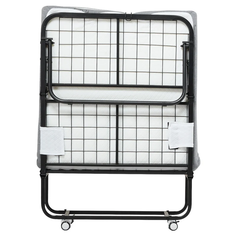Cama plegable VEVOR 79 cm x 190 colchón 10 espuma portátil e
