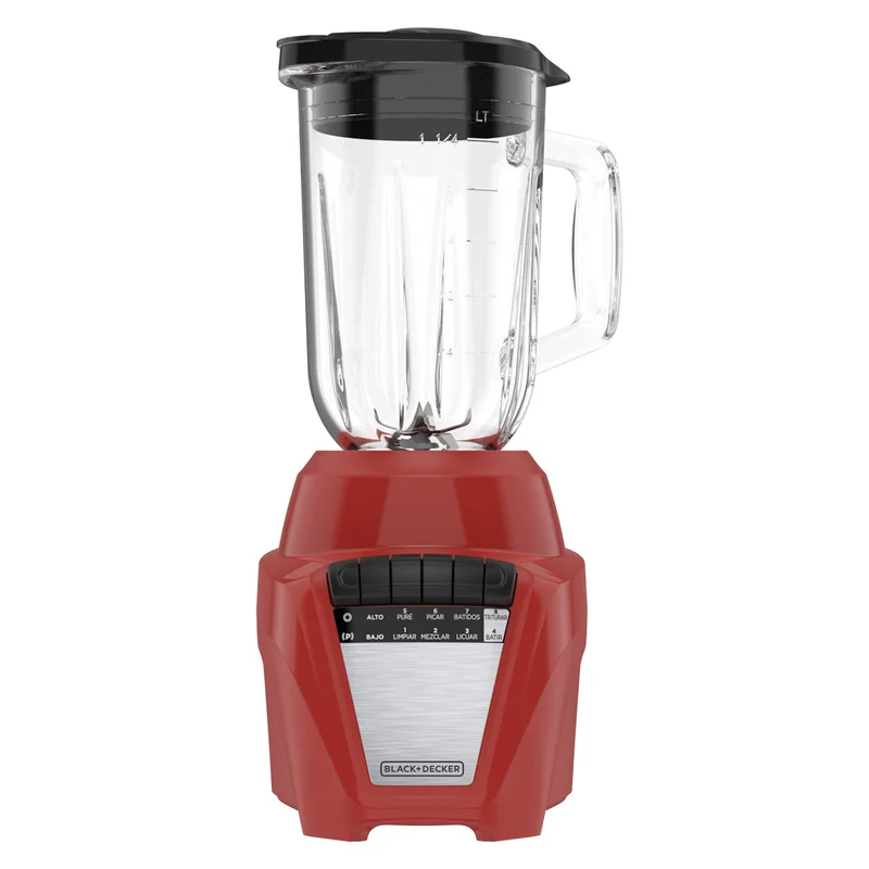 Licuadora Black & Decker Ice Crush | 700W | 1.25 Litros | Jarra de Vidrio | 8 Velocidades