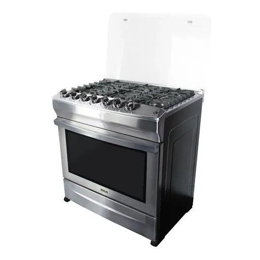 Estufa a Gas RCA RCCR7607TV | 30" | Encendido Eléctrico | 6 Quemadores | Acero Inoxidable