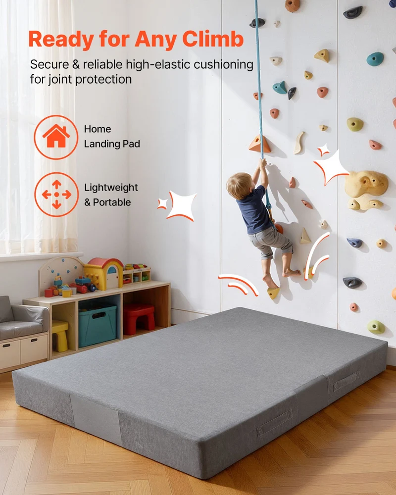 Colchoneta de seguridad VEVOR 1,8 x 1,2 m niños espuma suave
