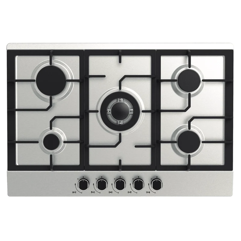 Estufa a Gas Selectron Capri 30 | 30" | Empotrable | 5 Quemadores | Acero