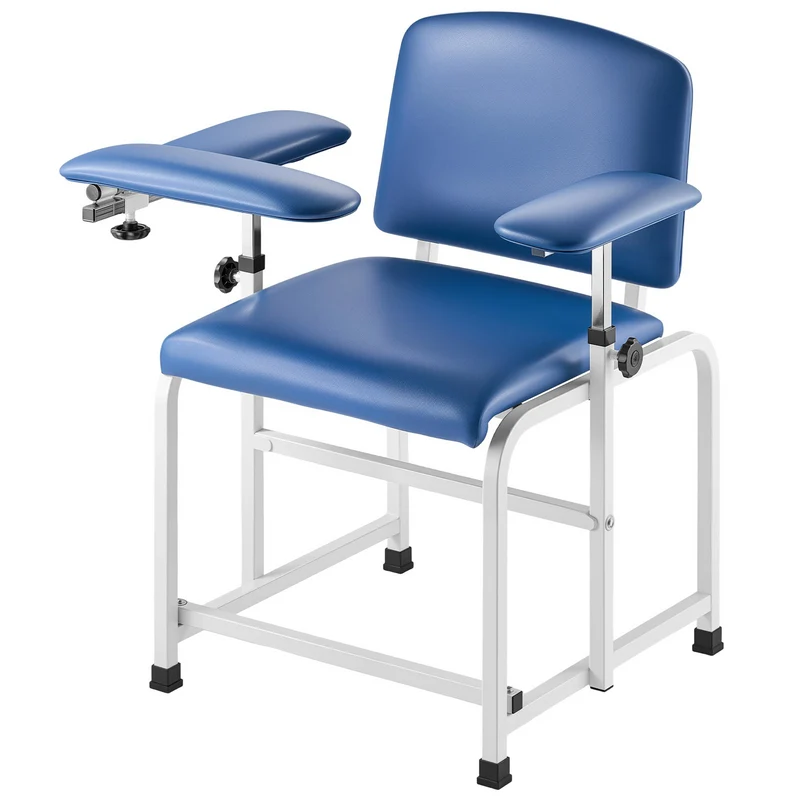Silla de flebotomía VEVOR extracción sangre brazo abatible