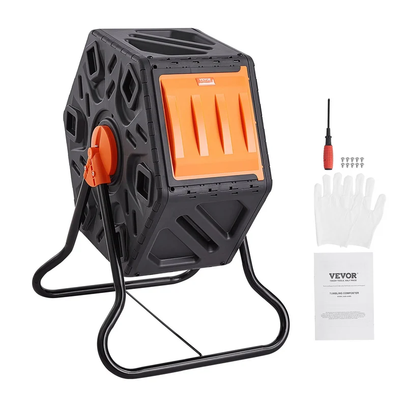 Contenedor de compostaje VEVOR 18.5 galones compacto cámara